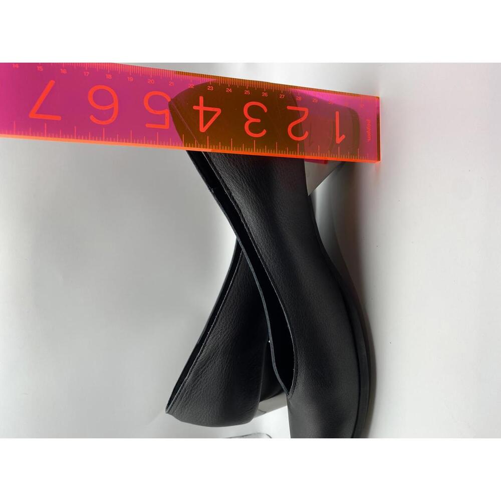 Arche Black Leather Low Heel Pumps Size EU40